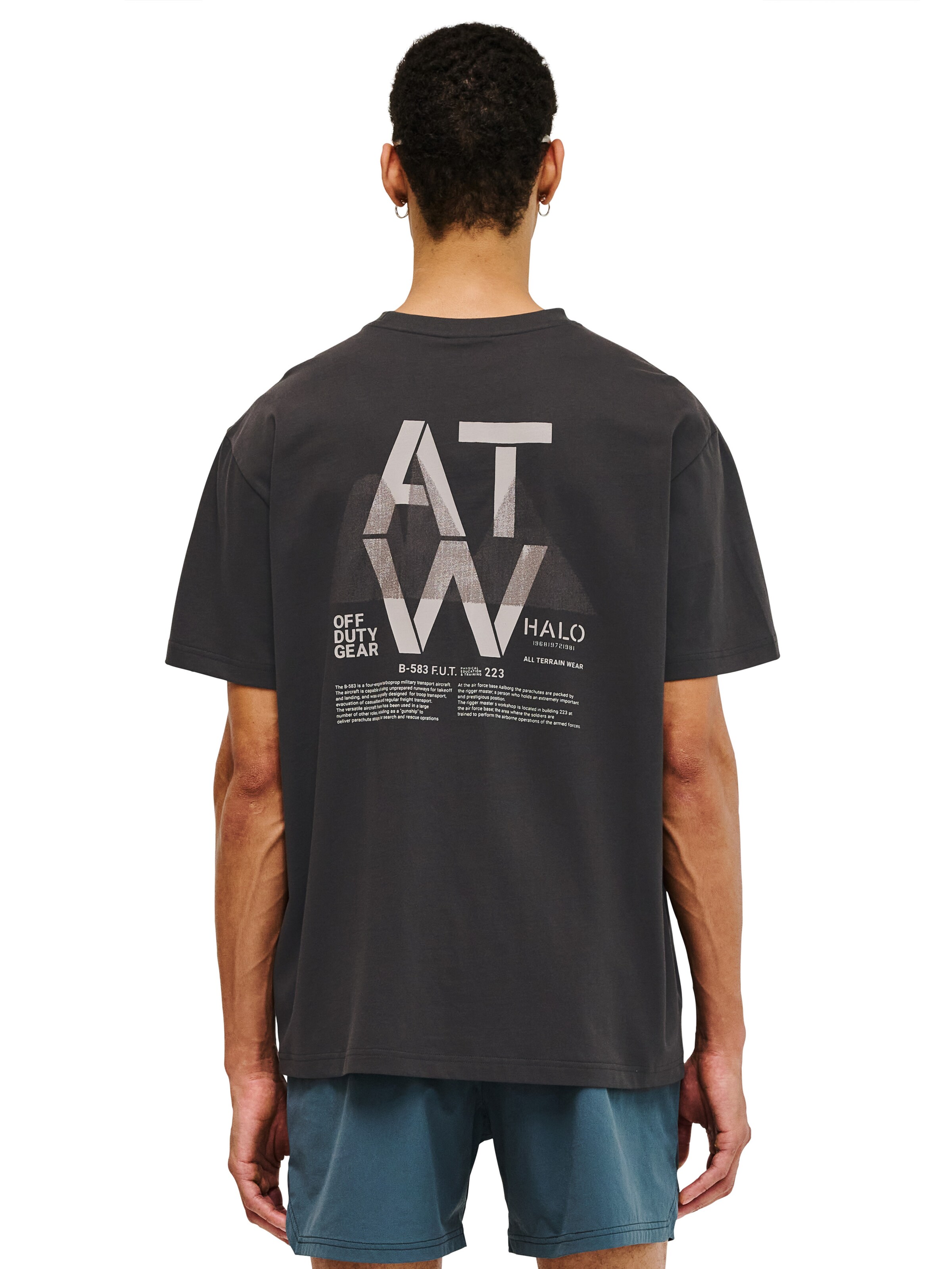 T-Shirt HALO en gris