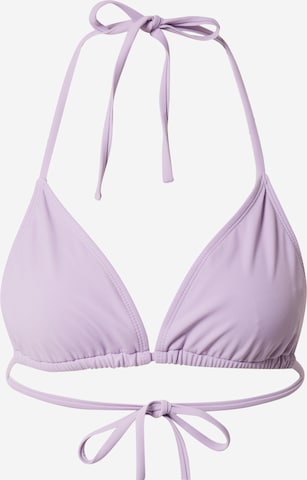 Hauts de bikini Public Desire en violet : devant