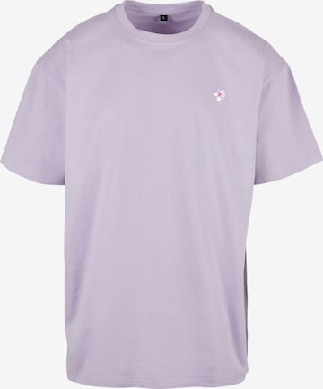 Mister Tee - Camisa 'Summer Of Love' em roxo: frente