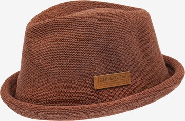 Cappello 'Tocoa' di chillouts in rosso: frontale