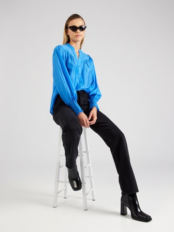 MSCH COPENHAGEN Blouse 'Kaliko Romina' in Blauw