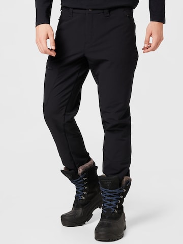 Maier Sports Regular Outdoor Pants 'Foidit' in Black: front