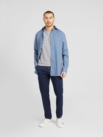 OLYMP Regular fit Overhemd in Blauw