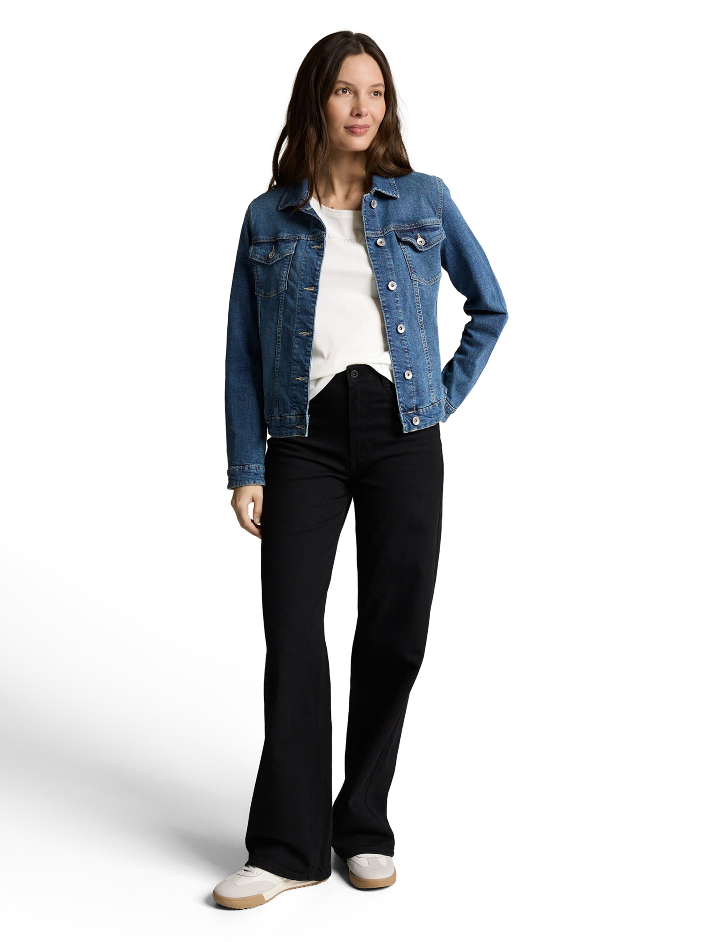 Tricou de la TOM TAILOR pe alb