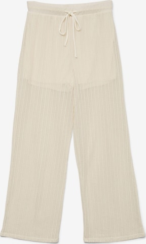 VERO MODA Wide Leg Bukser 'VMCailey' i beige: forside