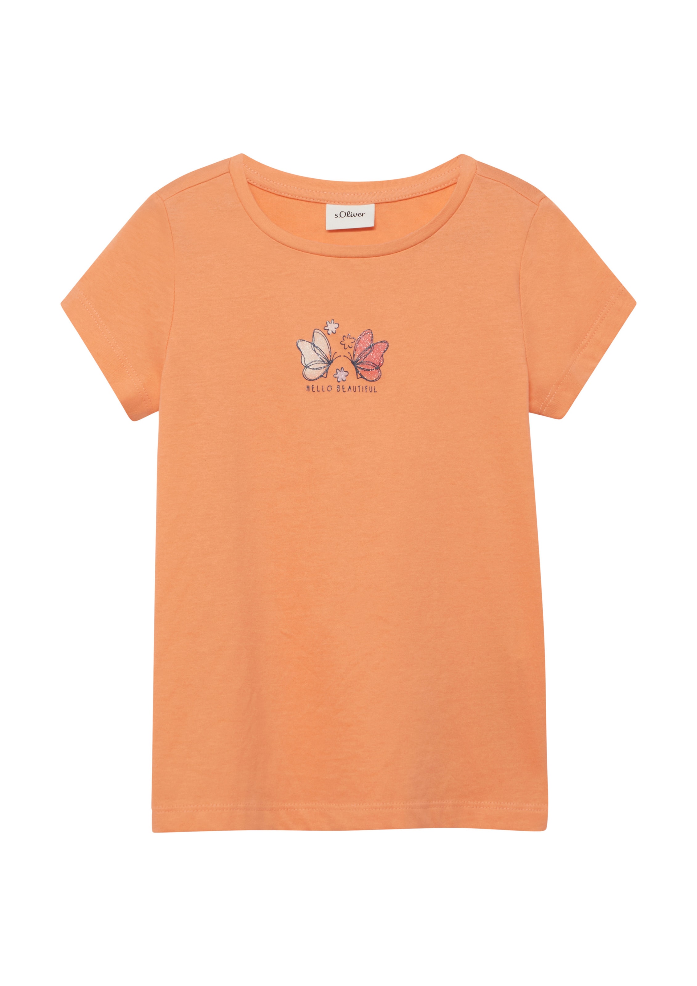 s.Oliver Футболка в Оранжевый: спереди