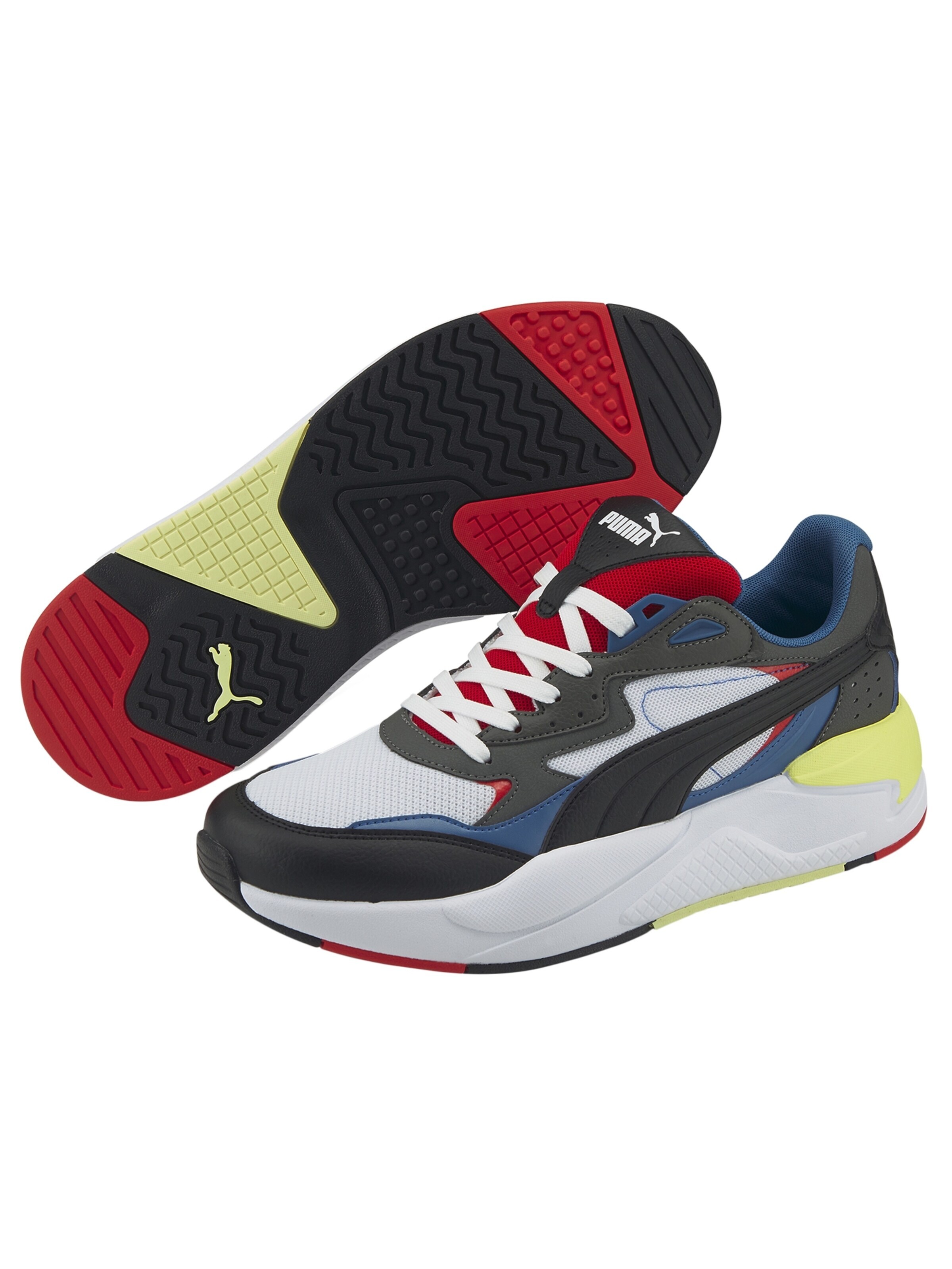 PUMA Sportieve veterschoen in Wit