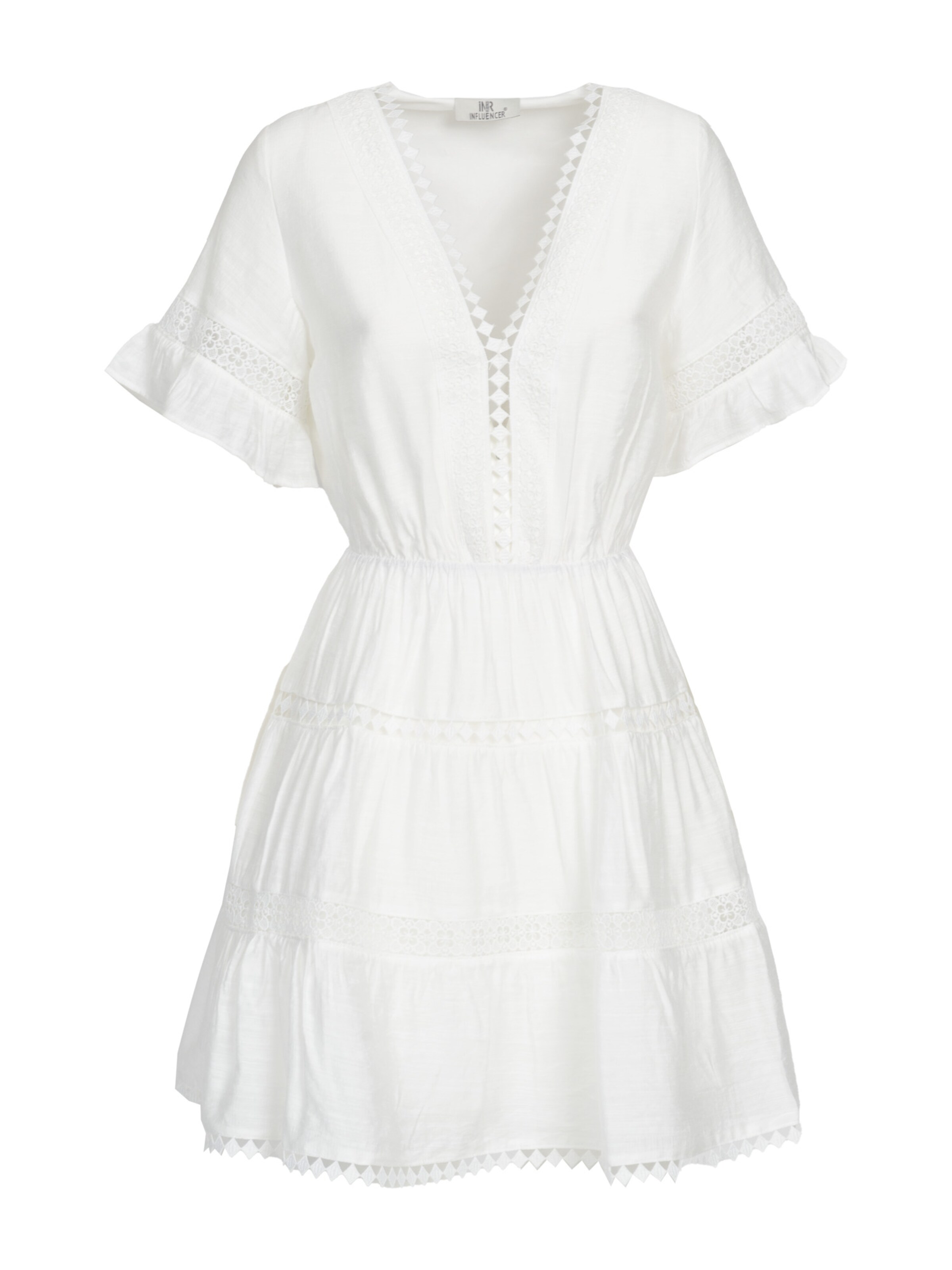 Influencer Kleit, värv valge: eest vaates