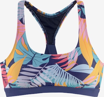 LASCANA ACTIVE - Soutien Bustier Top de biquíni desportivo em mistura de cores: frente