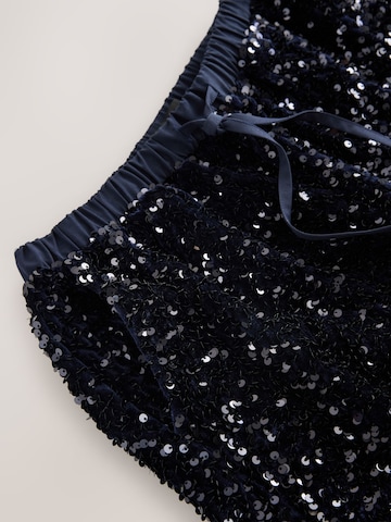 Next Wide Leg Hose in Blau