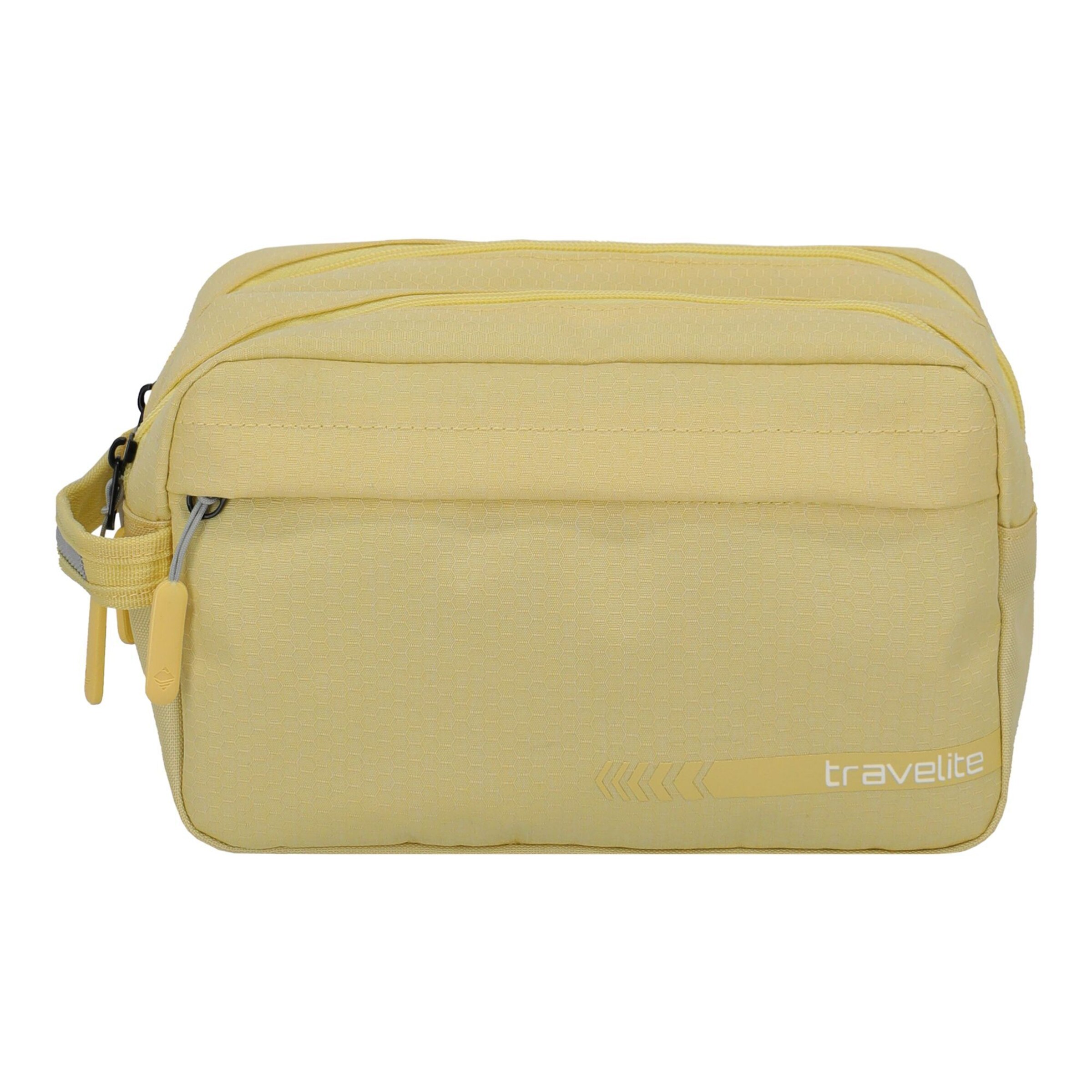 TRAVELITE Toiletry Bag 'Kick Off' in Yellow: front