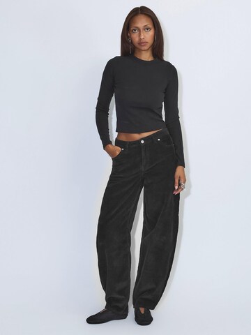 Dr. Denim Loose fit Jeans 'Nanci Mid Barrel' in Black