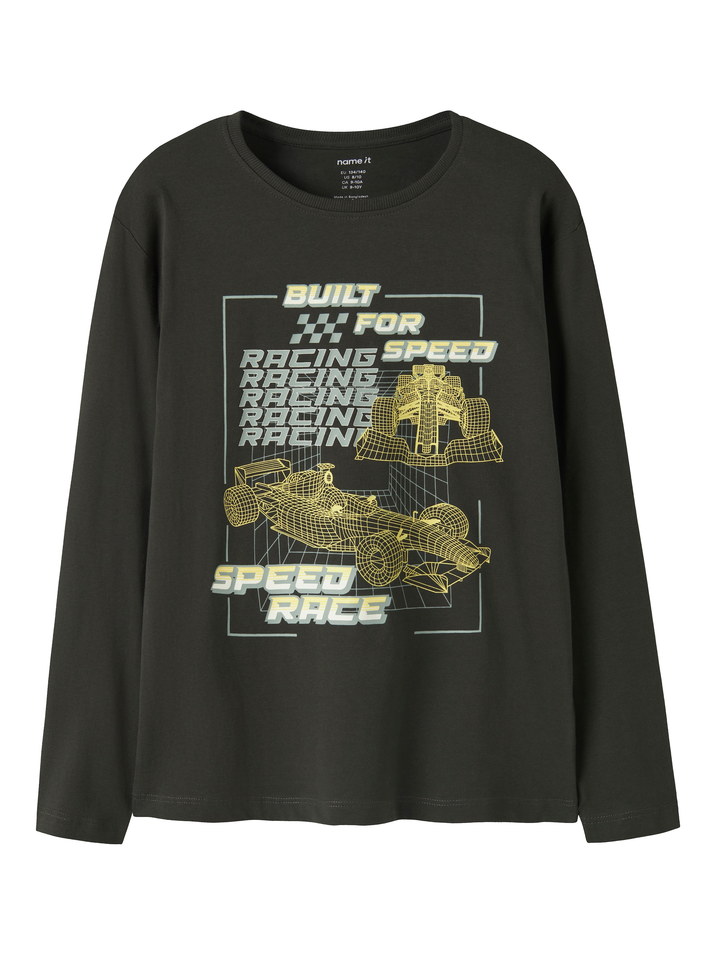 NAME IT Shirt 'NKMVICTOR' in Brown: front