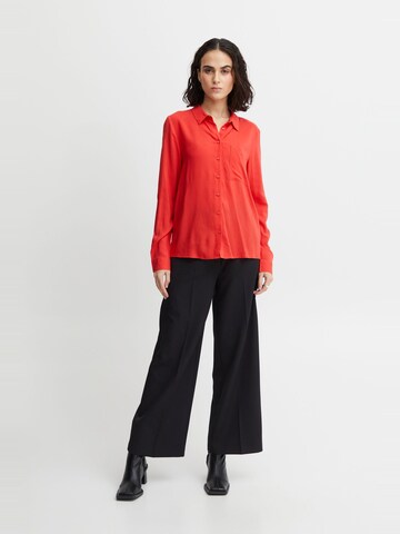 ICHI Blouse 'MAIN SH - 20114546' in Red