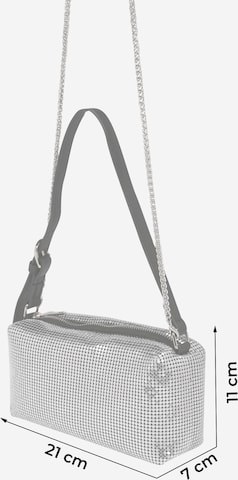 VIERVIER Crossbody Bag 'Mona' in Silver