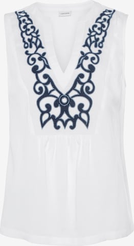 LASCANA - Blusa en blanco: frente