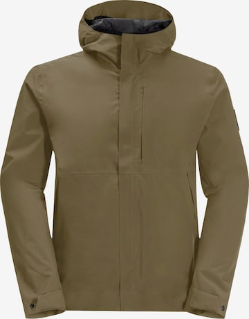 JACK WOLFSKIN Outdoor jacket 'Mainkai' in Green: front