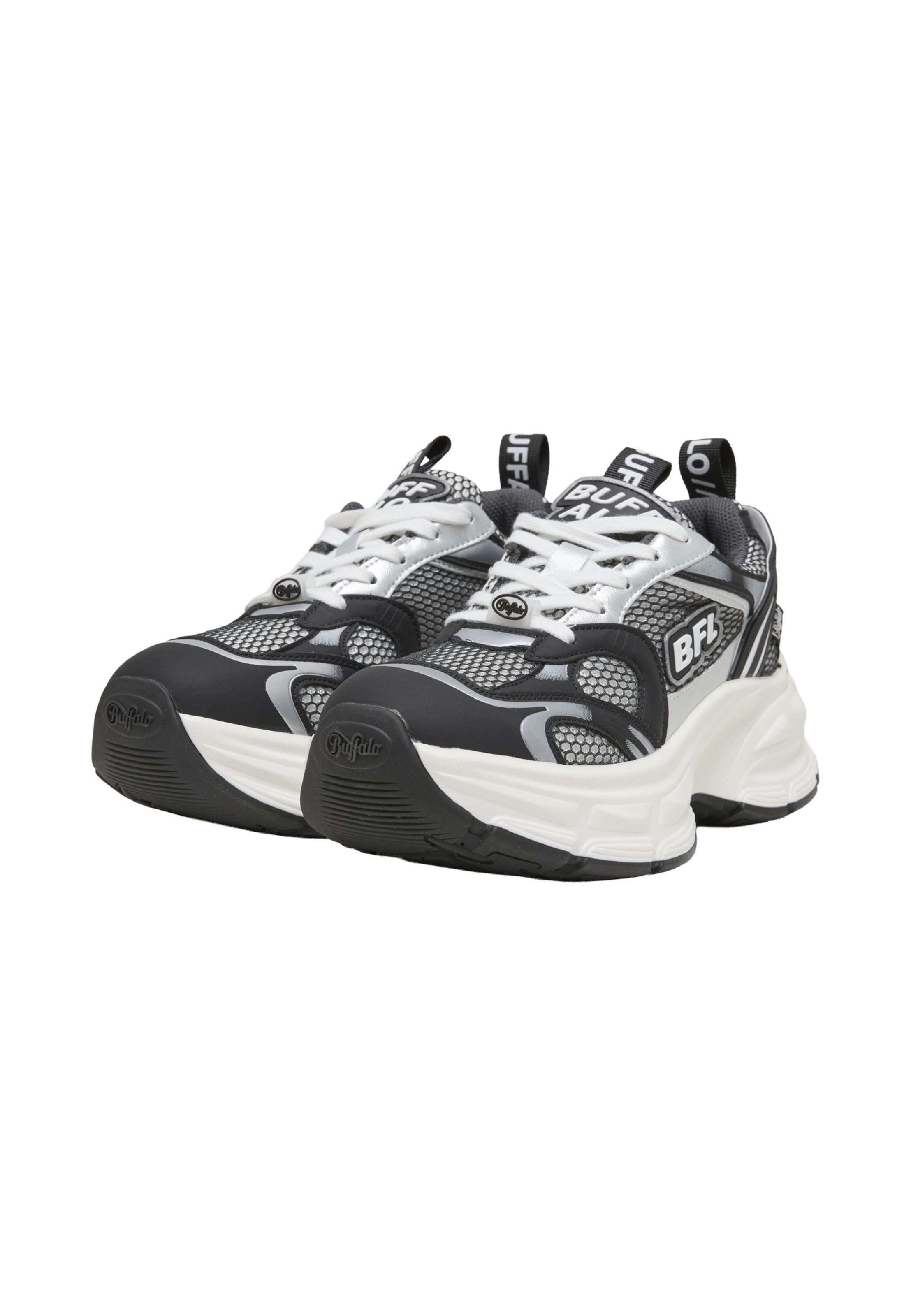 BUFFALO Sneakersy niskie 'Ridr' w kolorze czarny