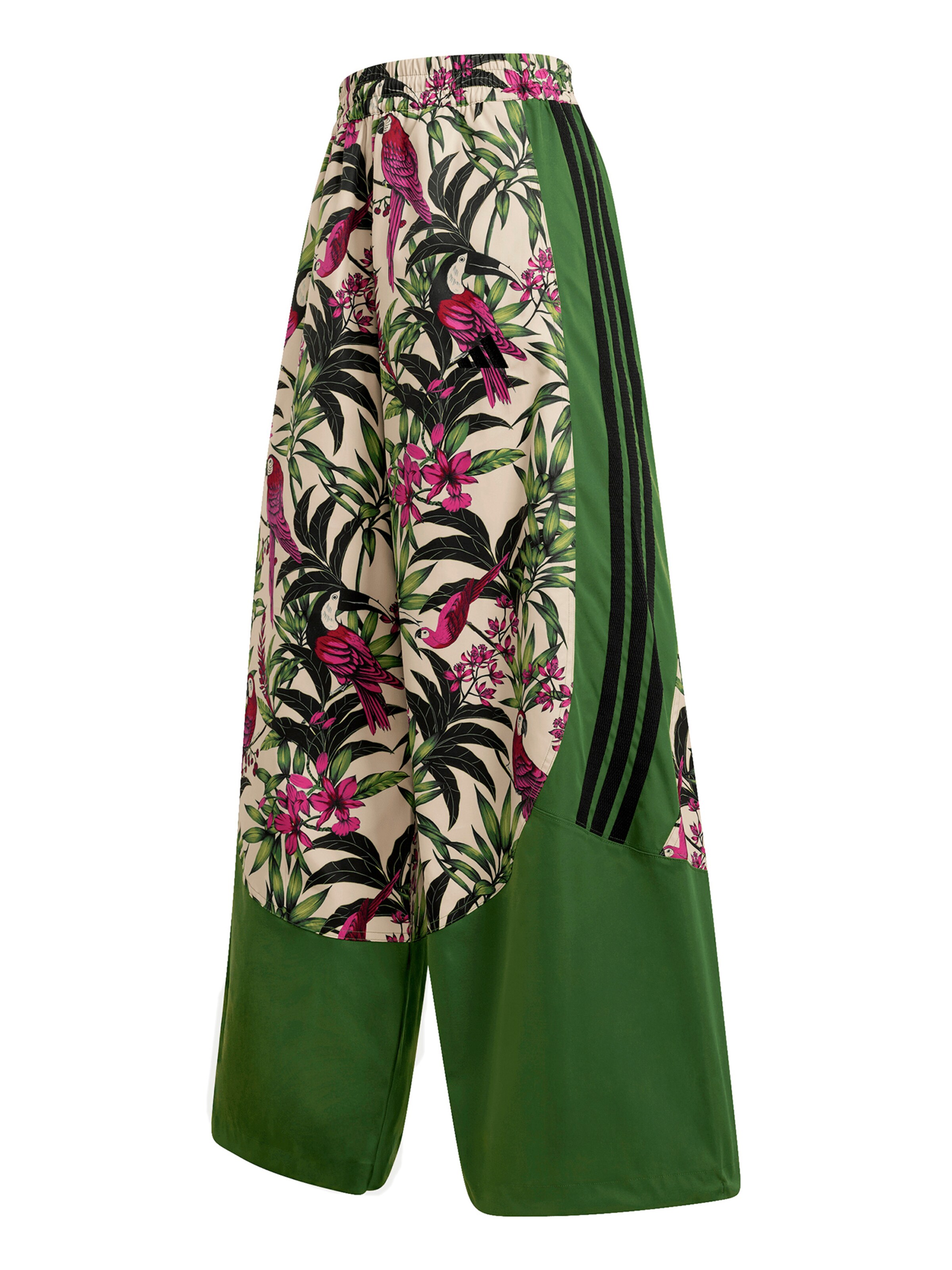 ADIDAS SPORTSWEAR Baggy Sportnadrágok 'FARM PRM' - zöld: elől