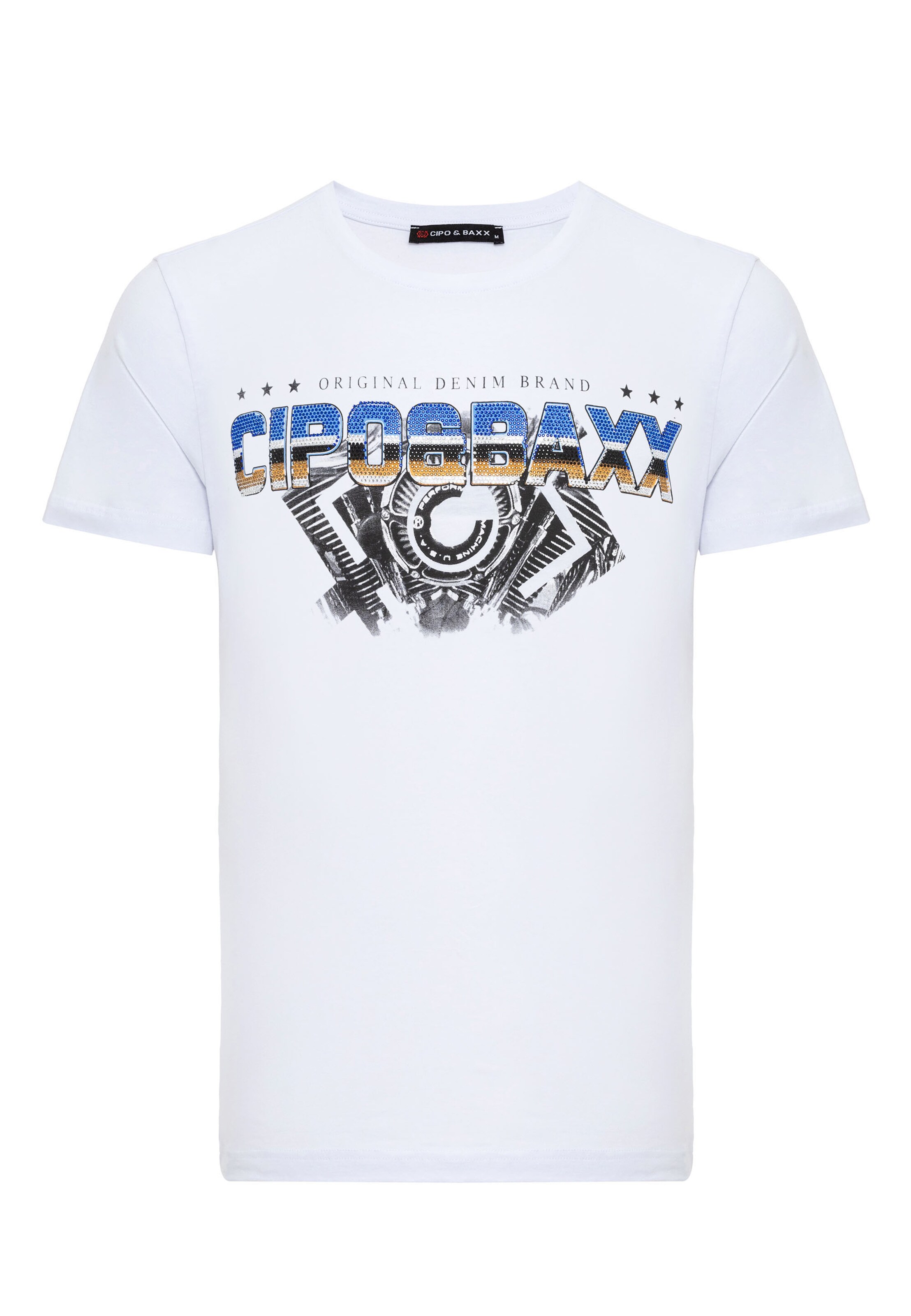 CIPO & BAXX Shirt in White: front