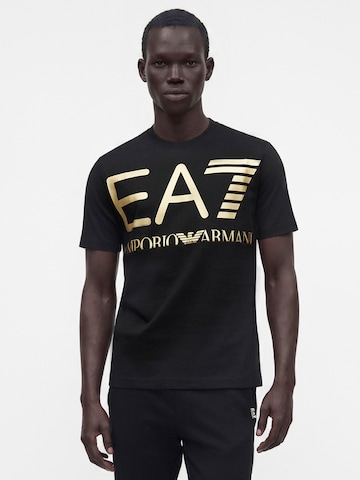 Maglia funzionale di EA7 Emporio Armani in nero: frontale