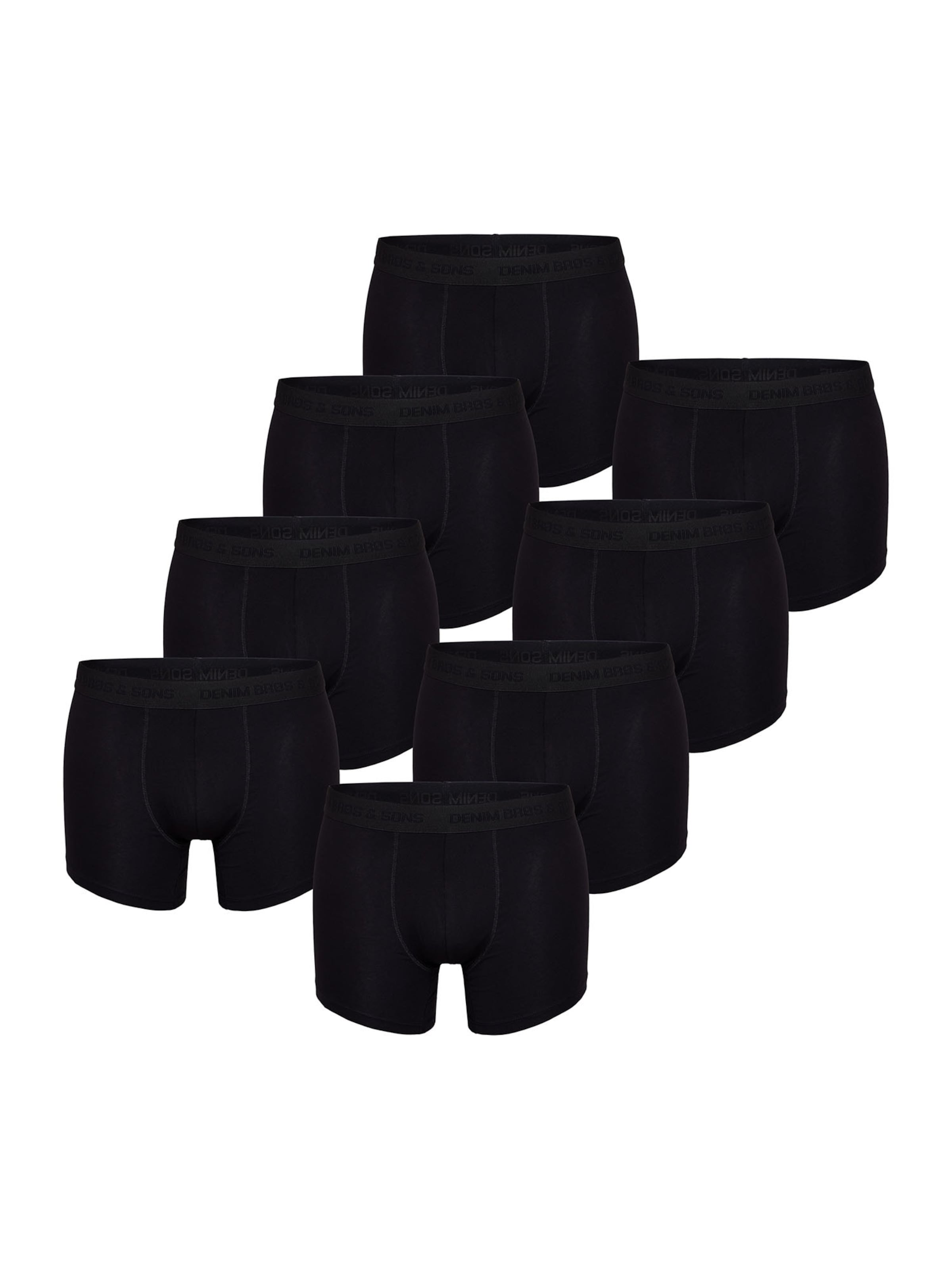 MG-1 - Calzoncillo boxer en negro: frente