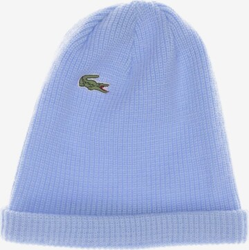 LACOSTE Hut oder Mütze One Size in Blau: predná strana