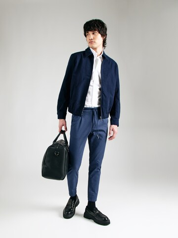 Lindbergh Slim fit Chino trousers in Blue
