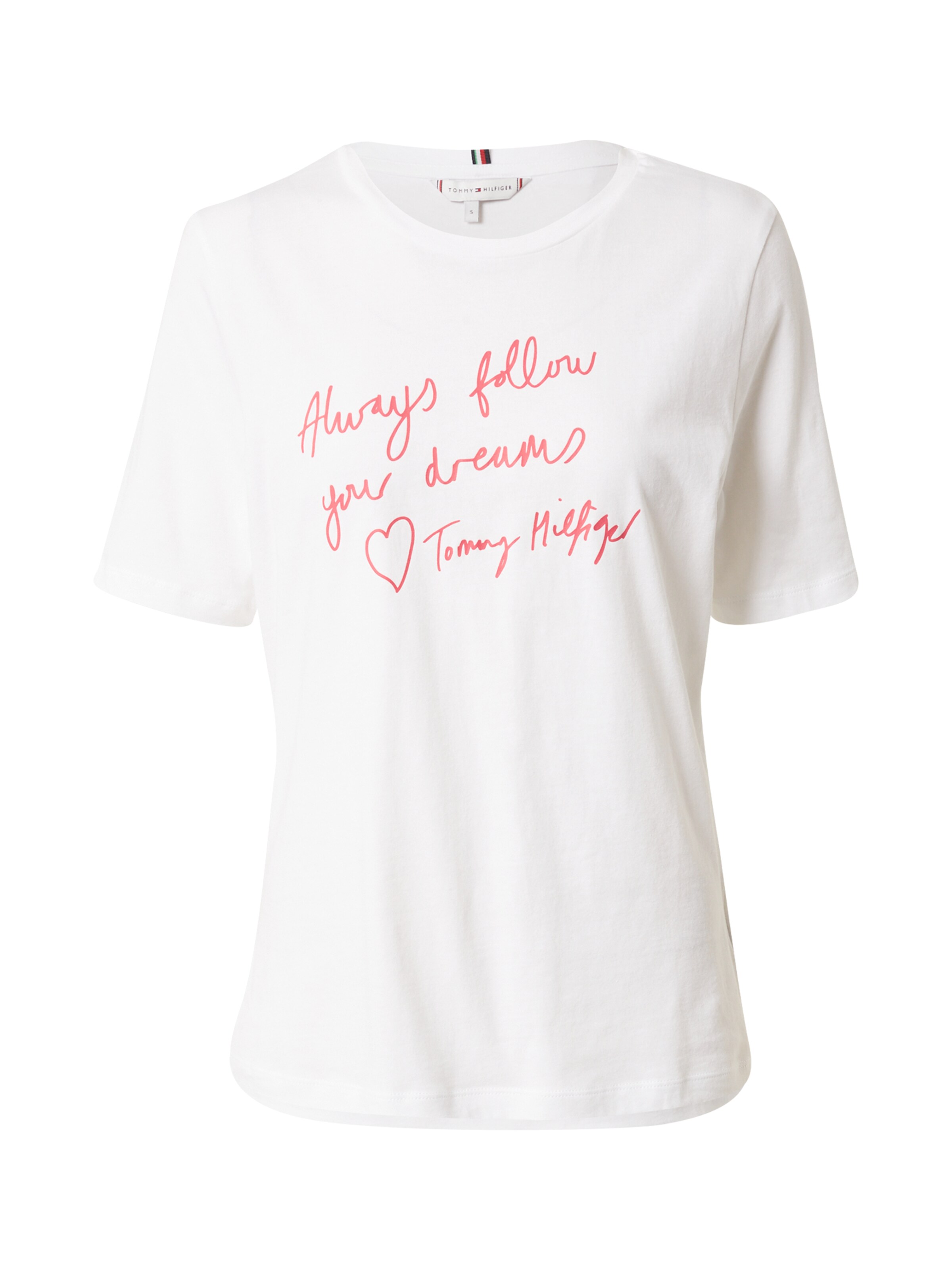 Frauen Shirts & Tops TOMMY HILFIGER T-Shirt in Weiß - MT25673 Frauen Shirts & Tops TOMMY HILFIGER T-Shirt in Weiß - MT25673