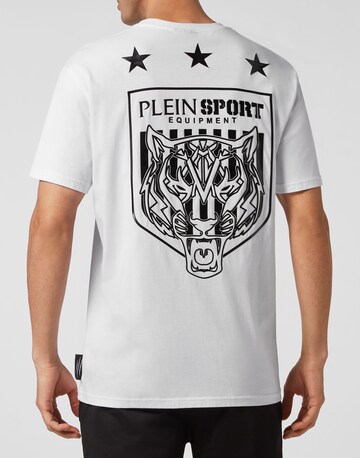 Plein Sport - Camiseta 'Tiger' en blanco