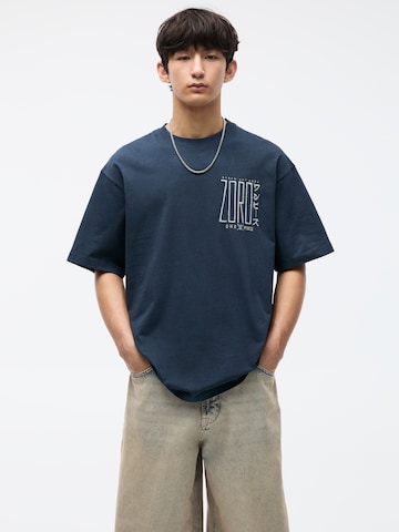 Pull&Bear Bluser & t-shirts i blå