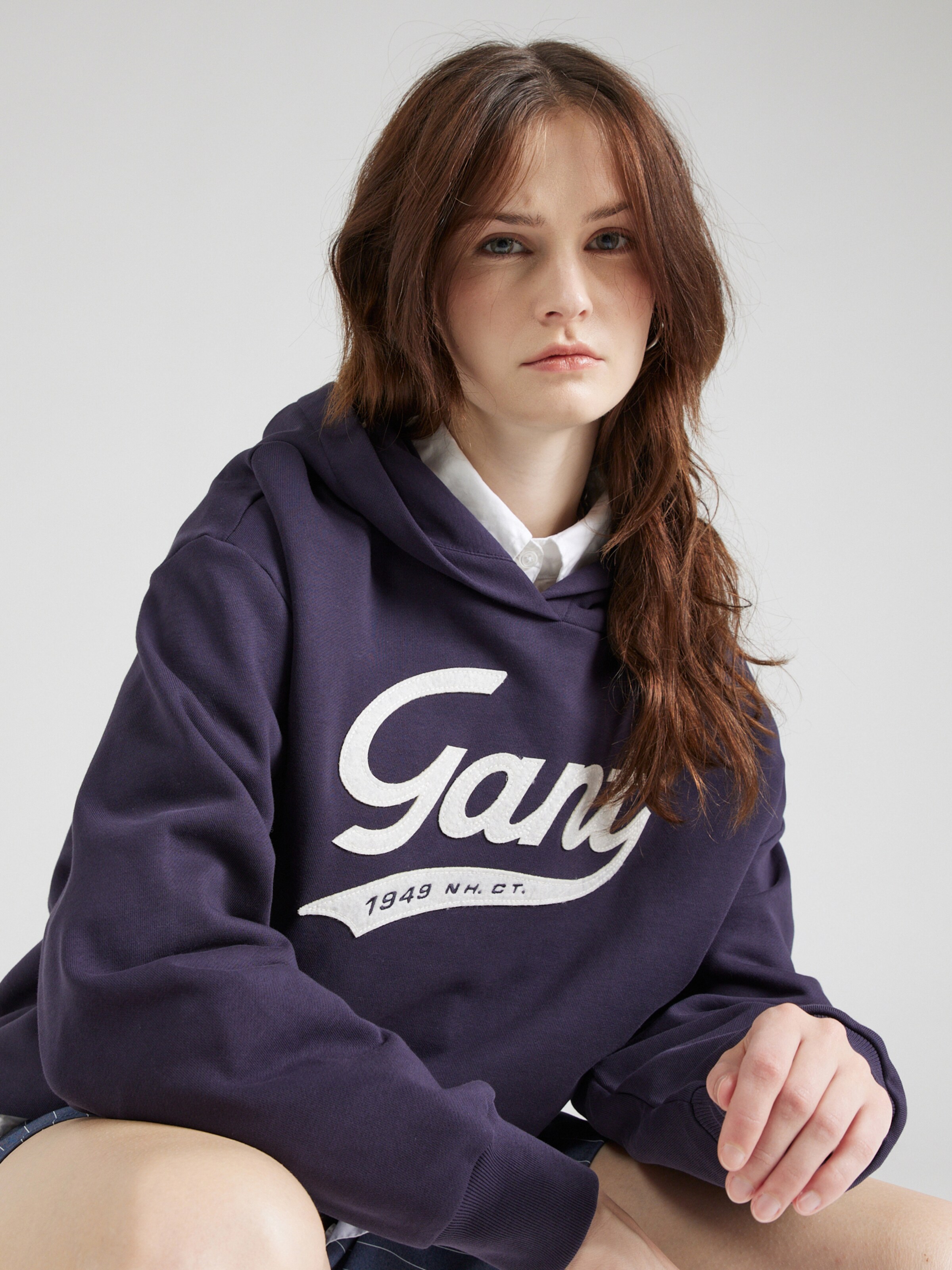 GANT Sweatshirt in Indigo ABOUT YOU
