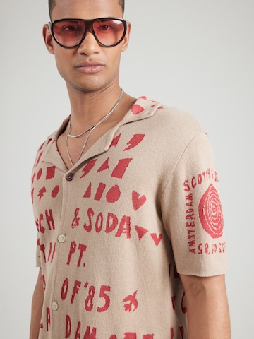 SCOTCH & SODA Gebreid vest in Beige