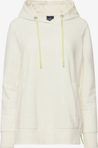 LAURASØN Sweatshirt in White: front