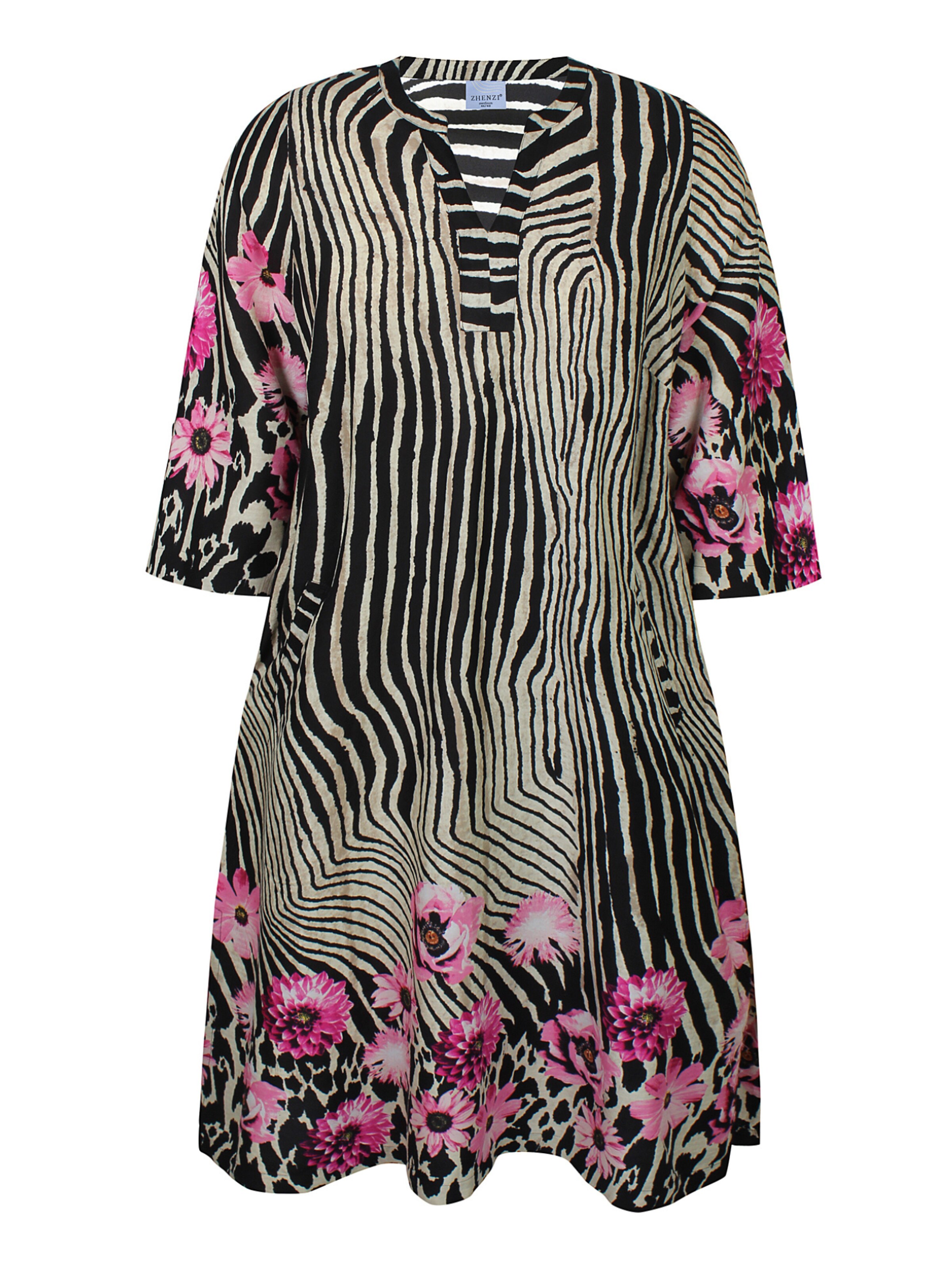 Zhenzi Kleid 'Madga 1572'‌‌‌‌‌‌‌‌‌ in Pink: Vorderseite