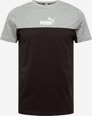 Tricou funcțional de la PUMA pe negru: față