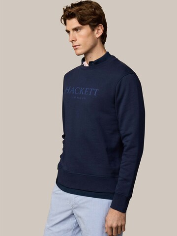 Felpa ' HERITAGE ESS CREW ' di Hackett London in blu
