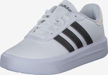 ADIDAS ORIGINALS Platform trainers in White: front