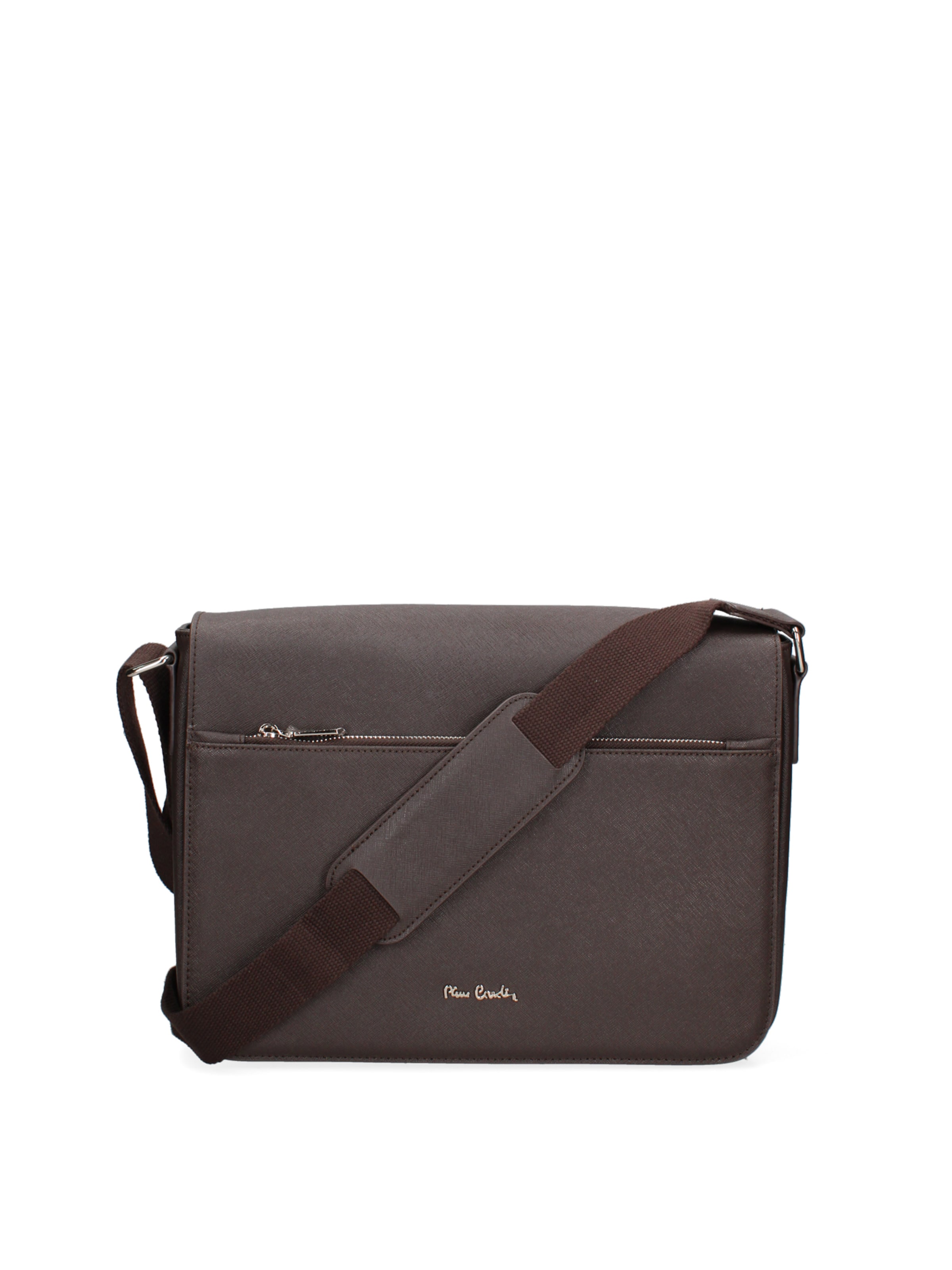Sac à bandoulière PIERRE CARDIN en marron : devant