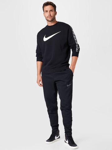 Bluză de molton de la Nike Sportswear pe negru