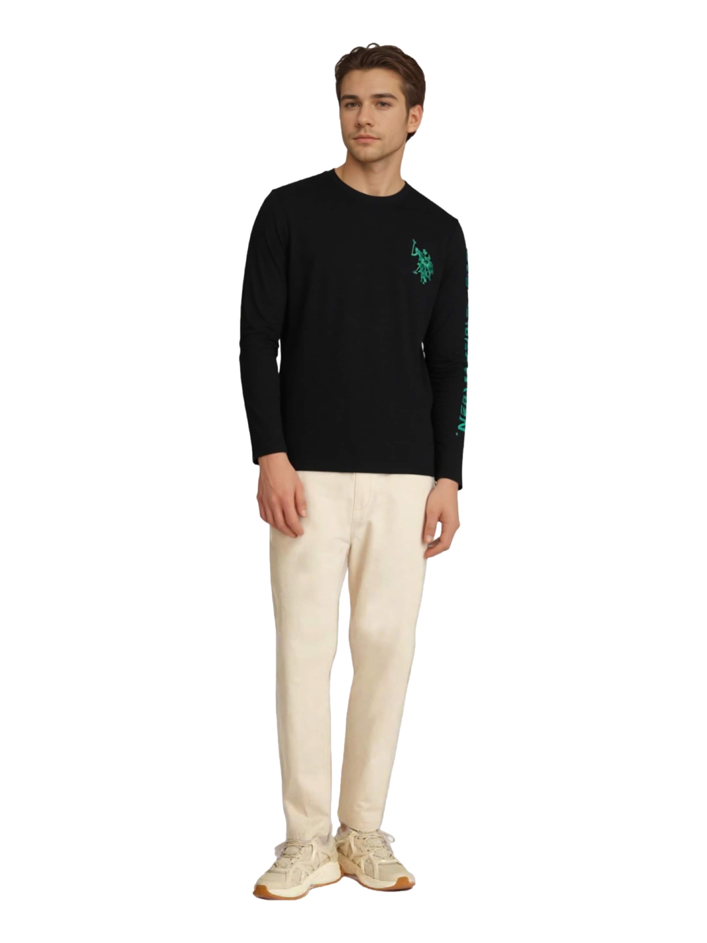 U.S. POLO ASSN. Футболка в Черный