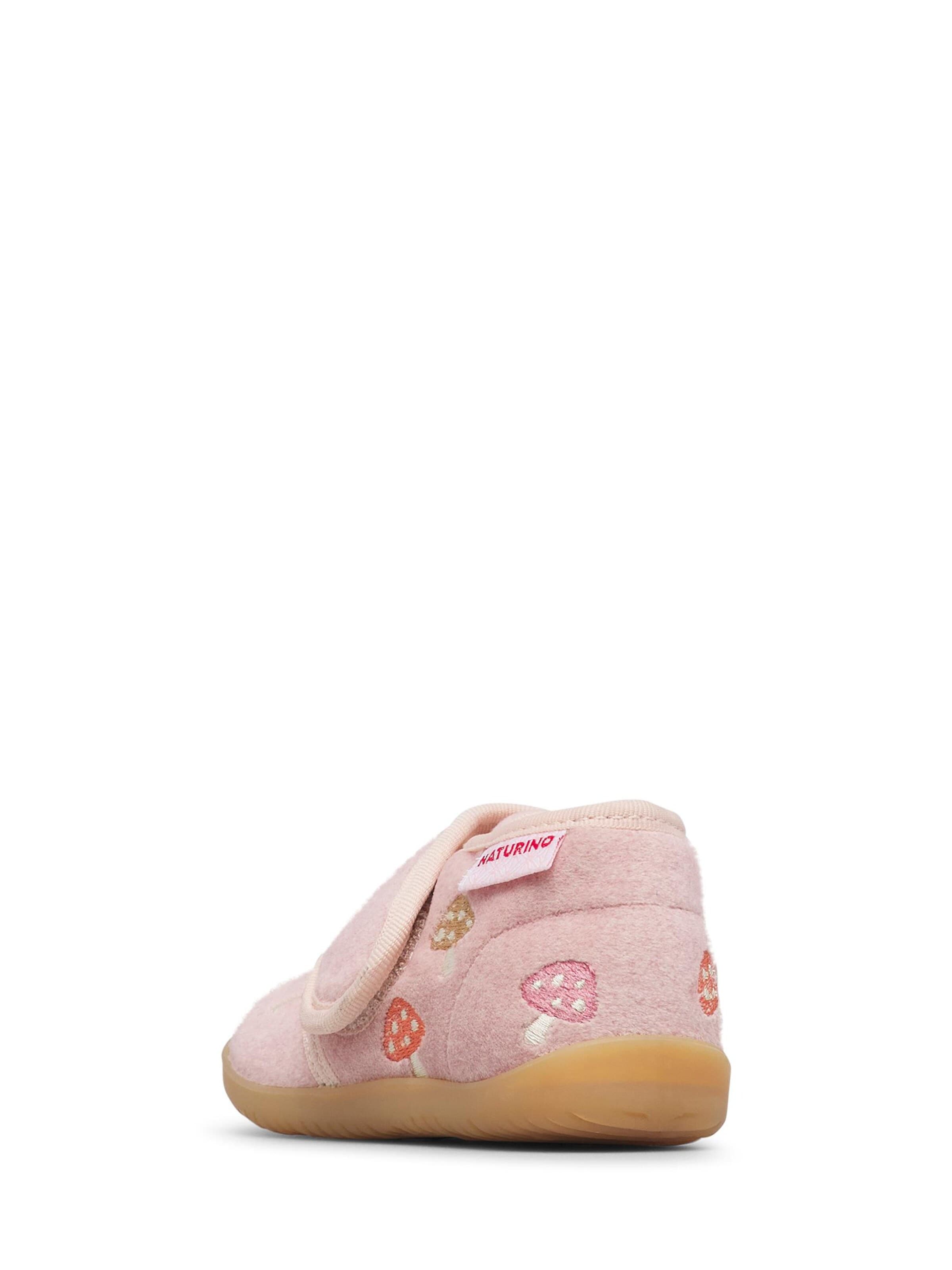 NATURINO Huisschoenen 'EDUNS' in Roze
