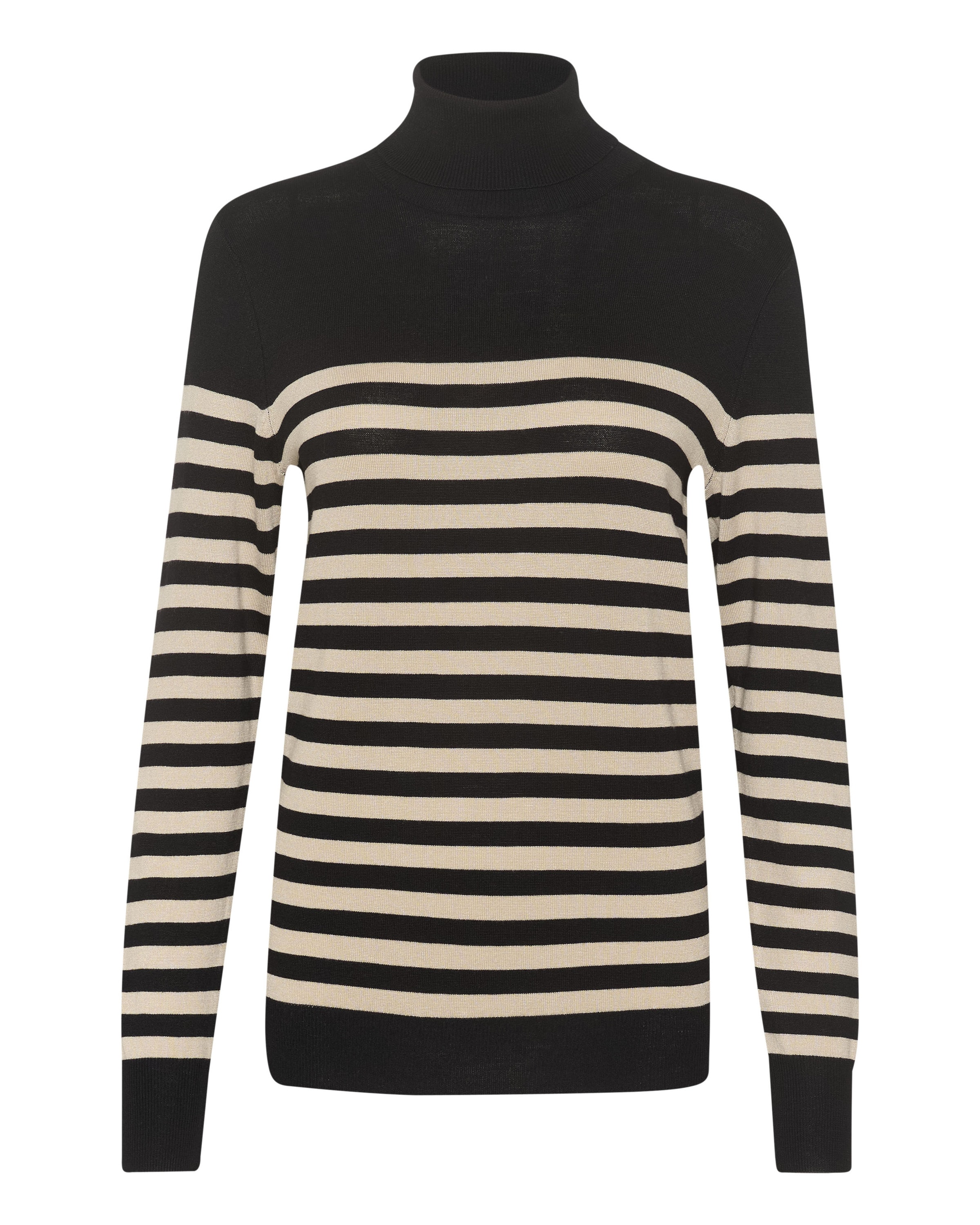 Kaffe Pullover 'Lizza' in Schwarz: Vorderseite