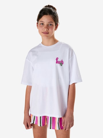 SCHIESSER Nachtkledij ' Teens Nightwear ' in Roze: voorkant