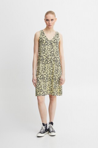 Robe 'Lisa' ICHI en jaune