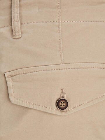 Tapered Pantaloni cargo 'Paul Flake' di JACK & JONES in beige