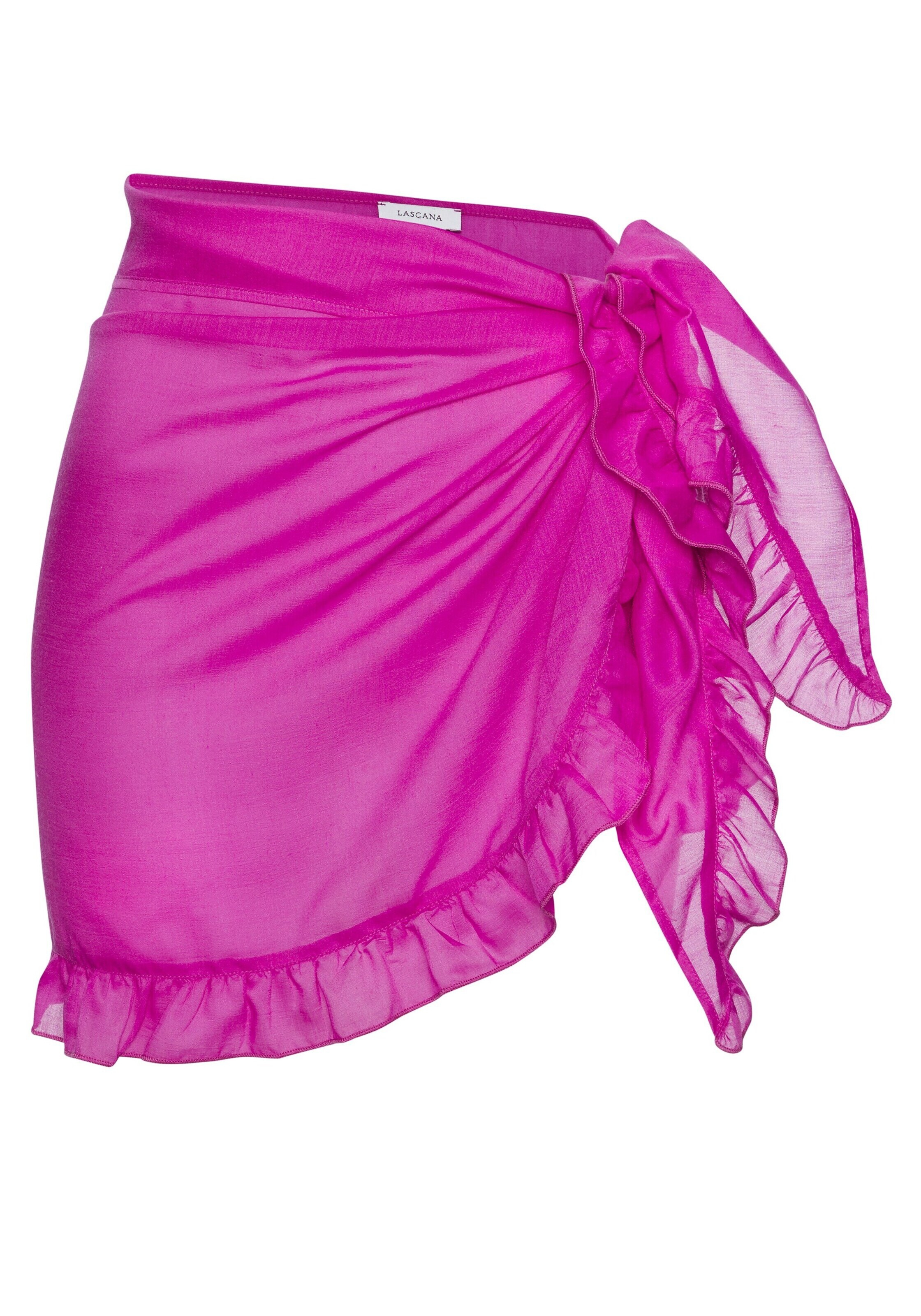 LASCANARučnik za plažu - roza boja: prednji dio