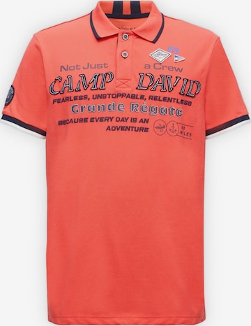 CAMP DAVID Shirt 'French Coast I' in Red: front
