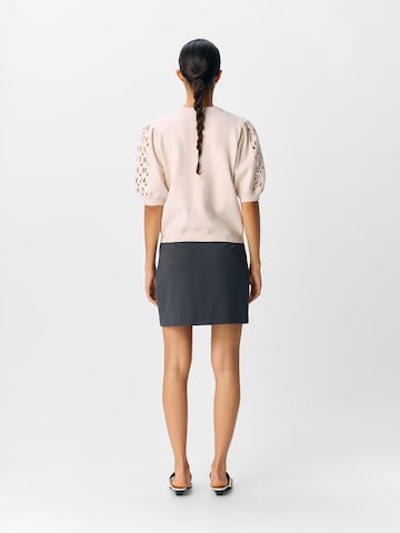 OBJECT Sweater 'OBJYUKI' in Beige