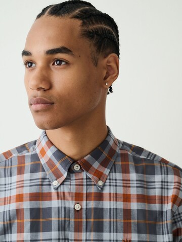 Next Regular Fit Hemd in Blau